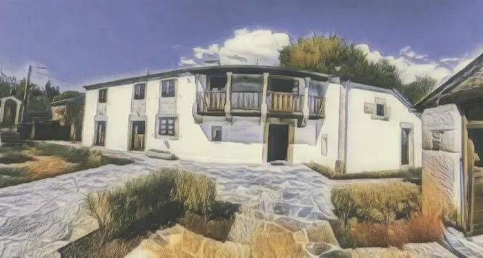 Country house La Cuevona De Guitiriz,parga, En El Camino Norte Lugo Parga