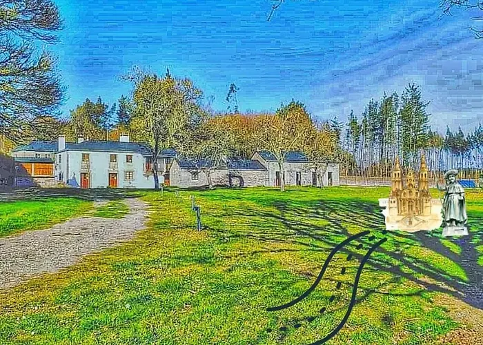La Cuevona De Guitiriz,parga, En El Camino Norte Lugo カントリーハウス *